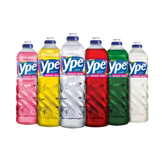 Kit Detergente Líquido Ypê 500ml (6 Unidades)